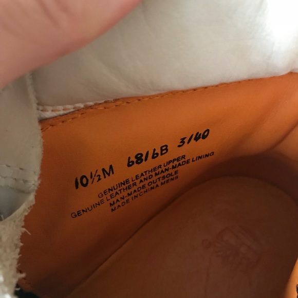 Timberland gum whites, sz 10.5 NWOT - Picture 5 of 5